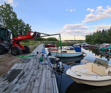 Bärgning av båt 13 juli-23